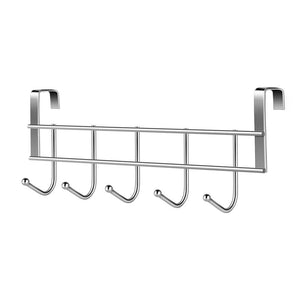 1PC Door Hooks Multi-function Nail-free Stainless Steel Clothes Hooks Hanger